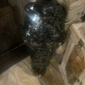 Bling Cow Head Decor